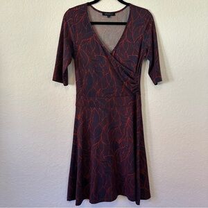 Margaret M Patterned Dress Size Medium